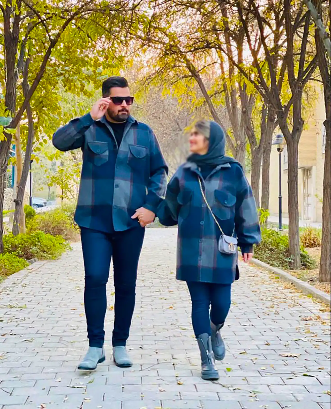 ست لباس پاییزی زن و شوهری