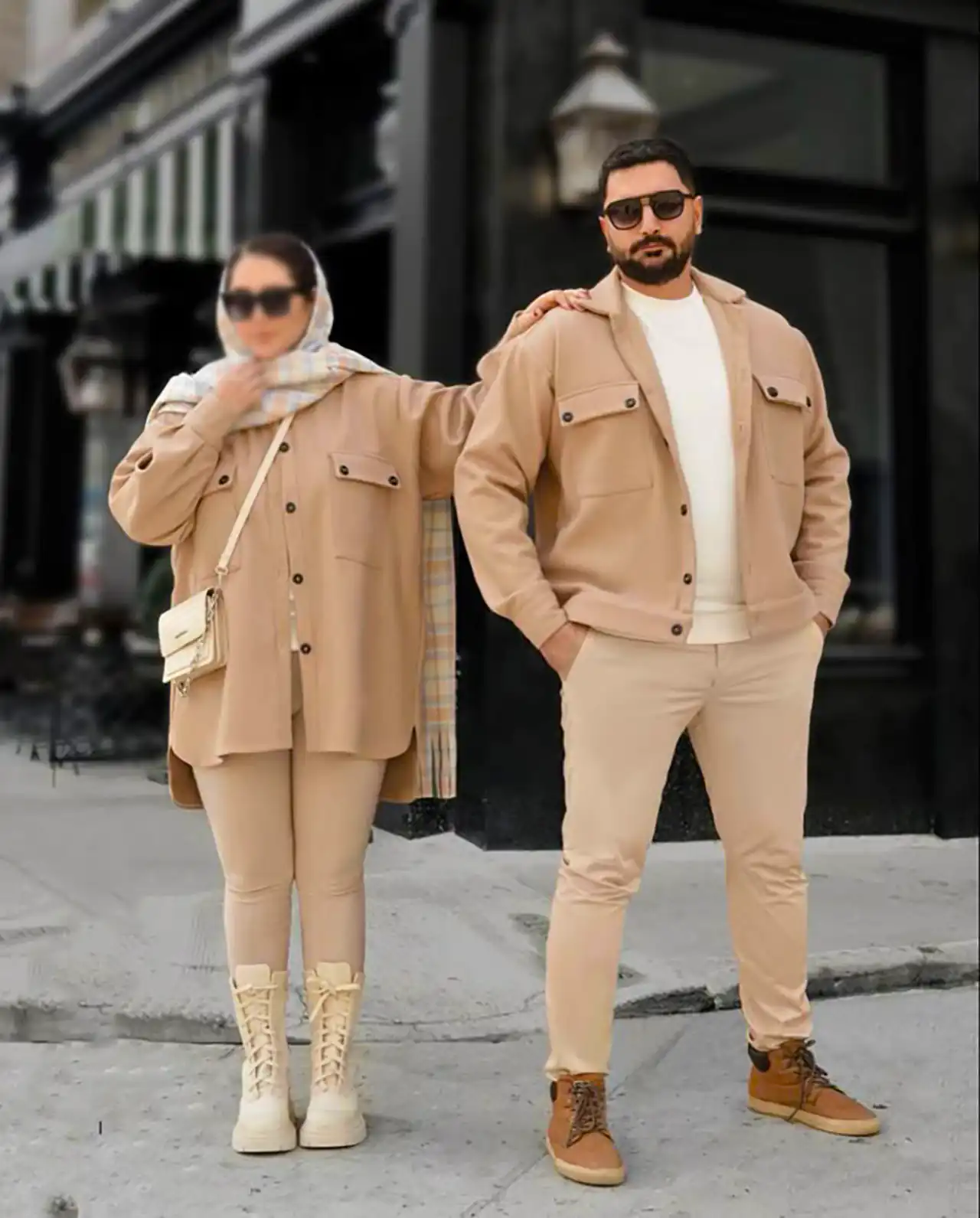 ست لباس پاییزی زن و شوهری