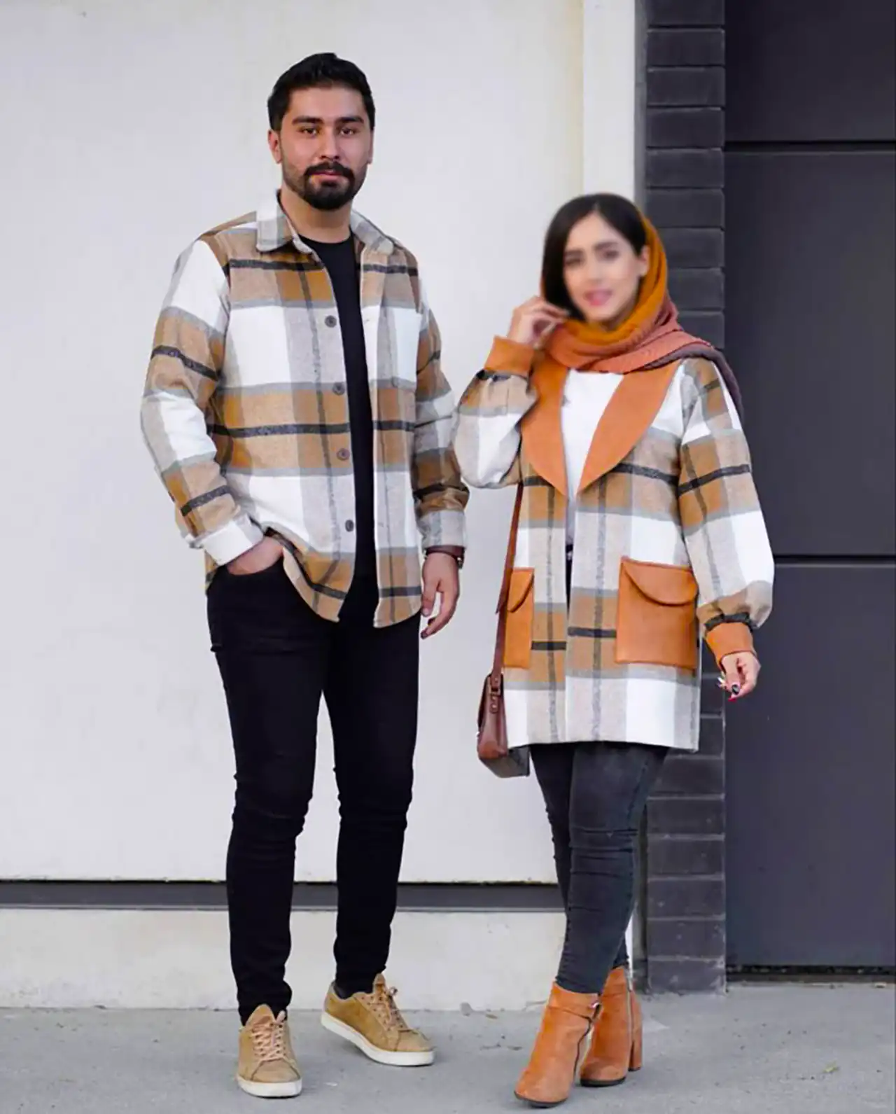 ست لباس پاییزی زن و شوهری