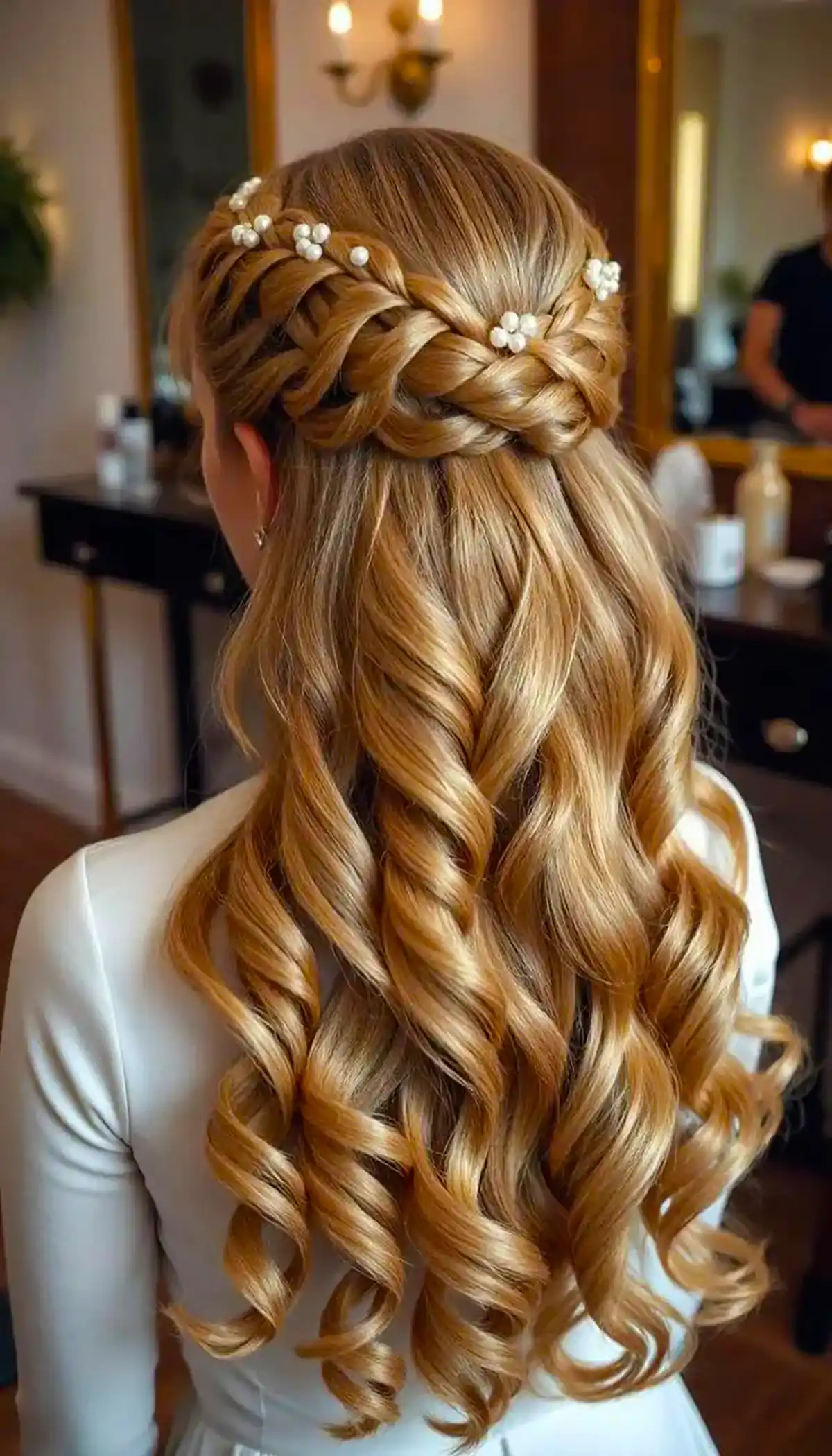 شینیون مو بلند