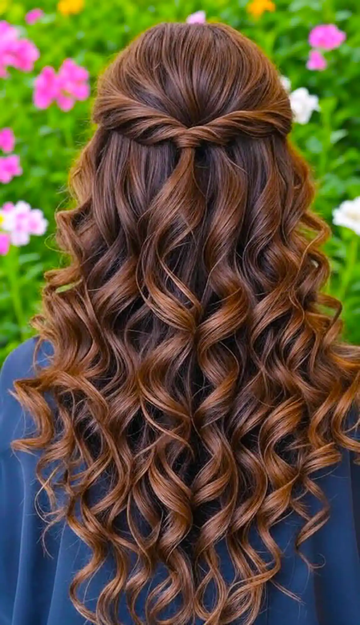 شینیون مو بلند