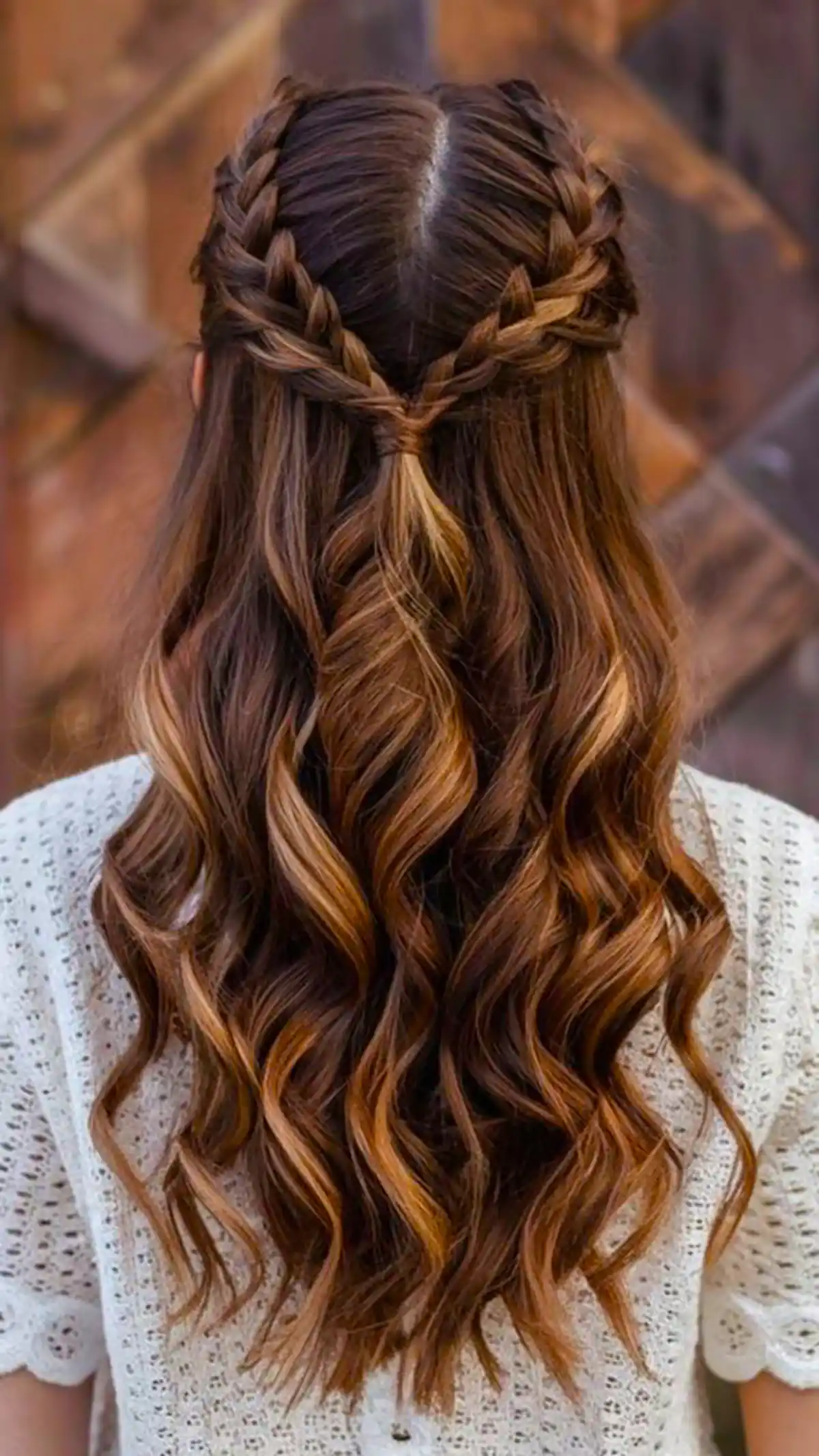 شینیون مو بلند