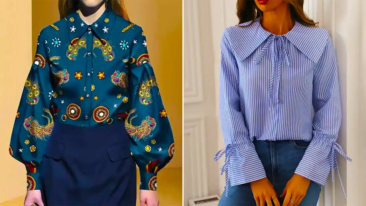 شومیز کلاسیک زنانه