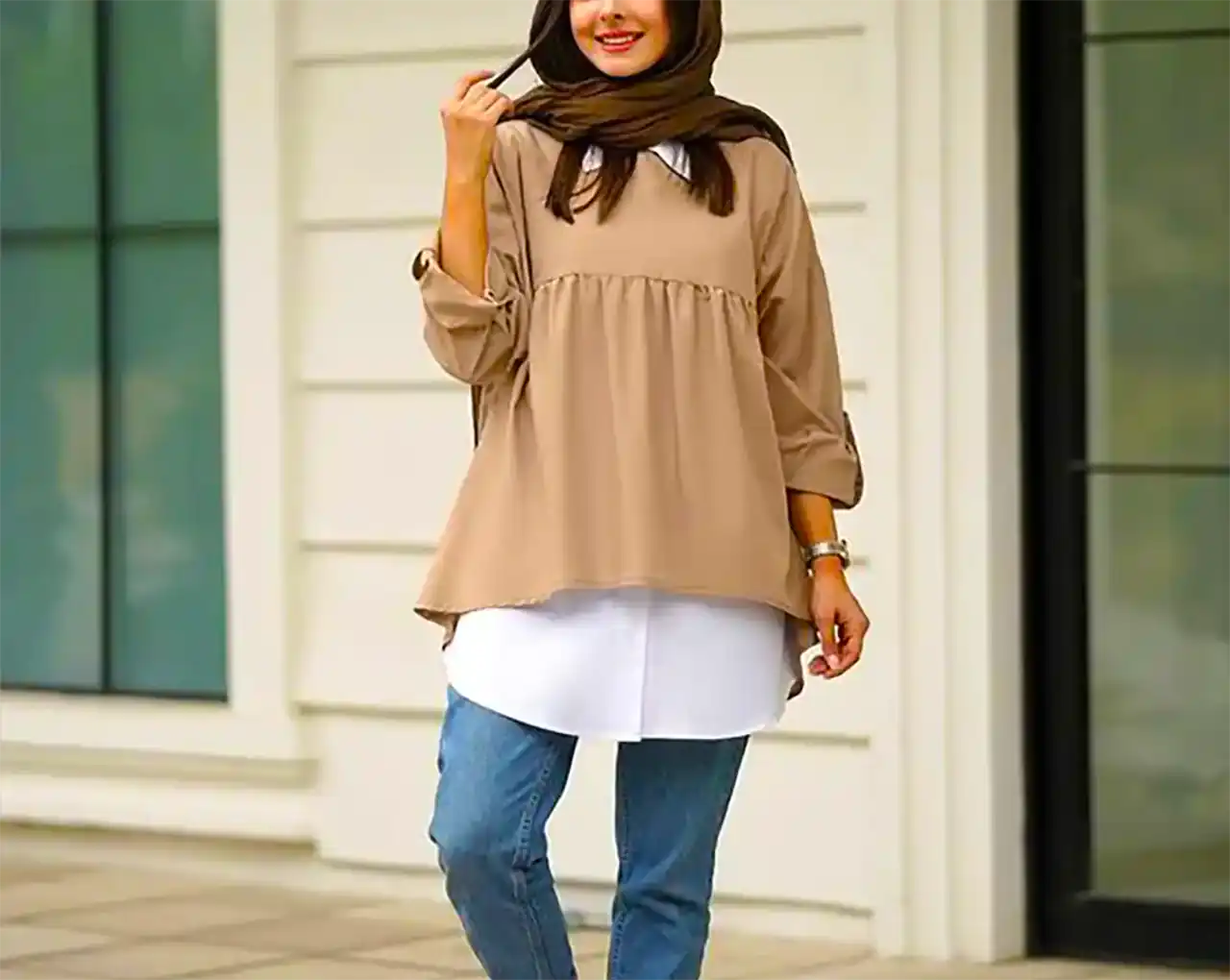 شومیز مانتو دخترانه