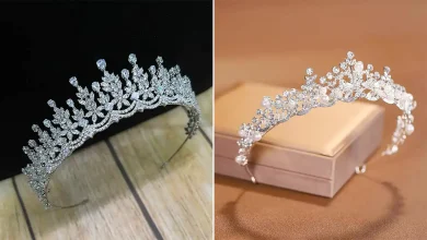 تاج لوکس عروس