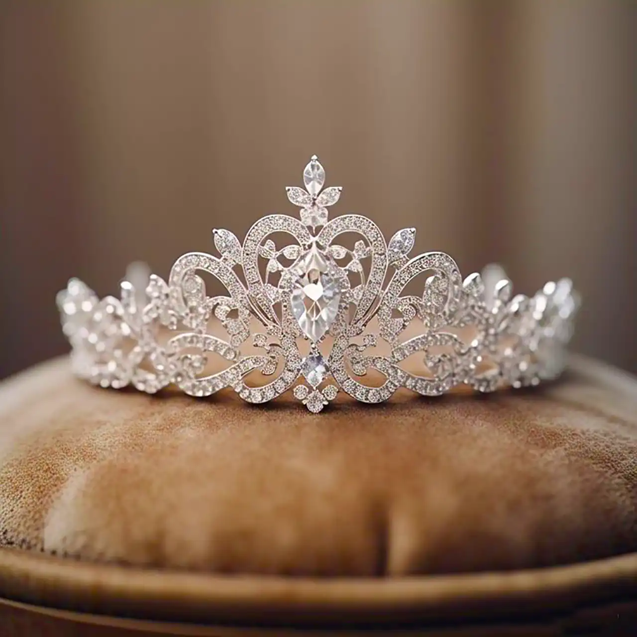 تاج لوکس عروس