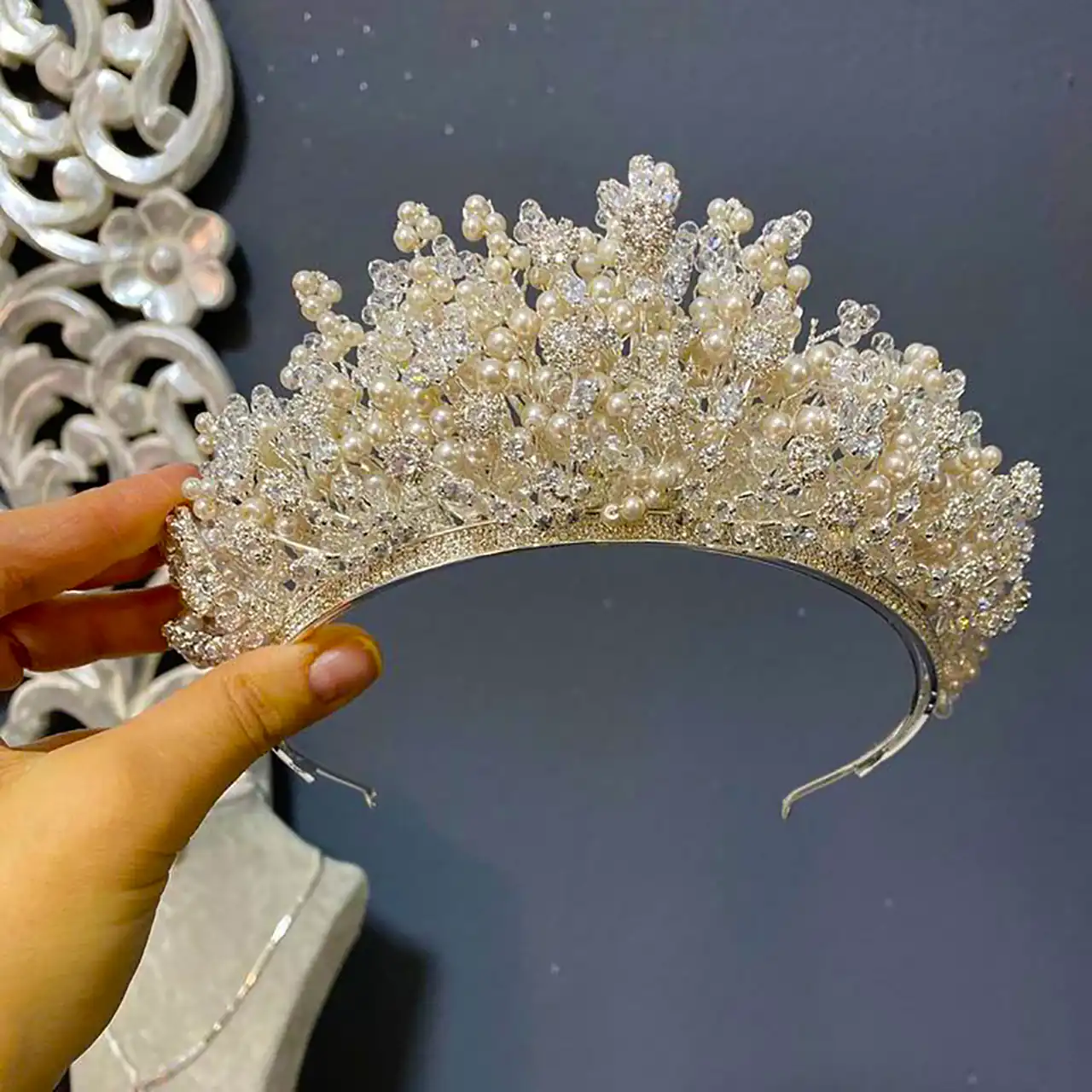 تاج لوکس عروس