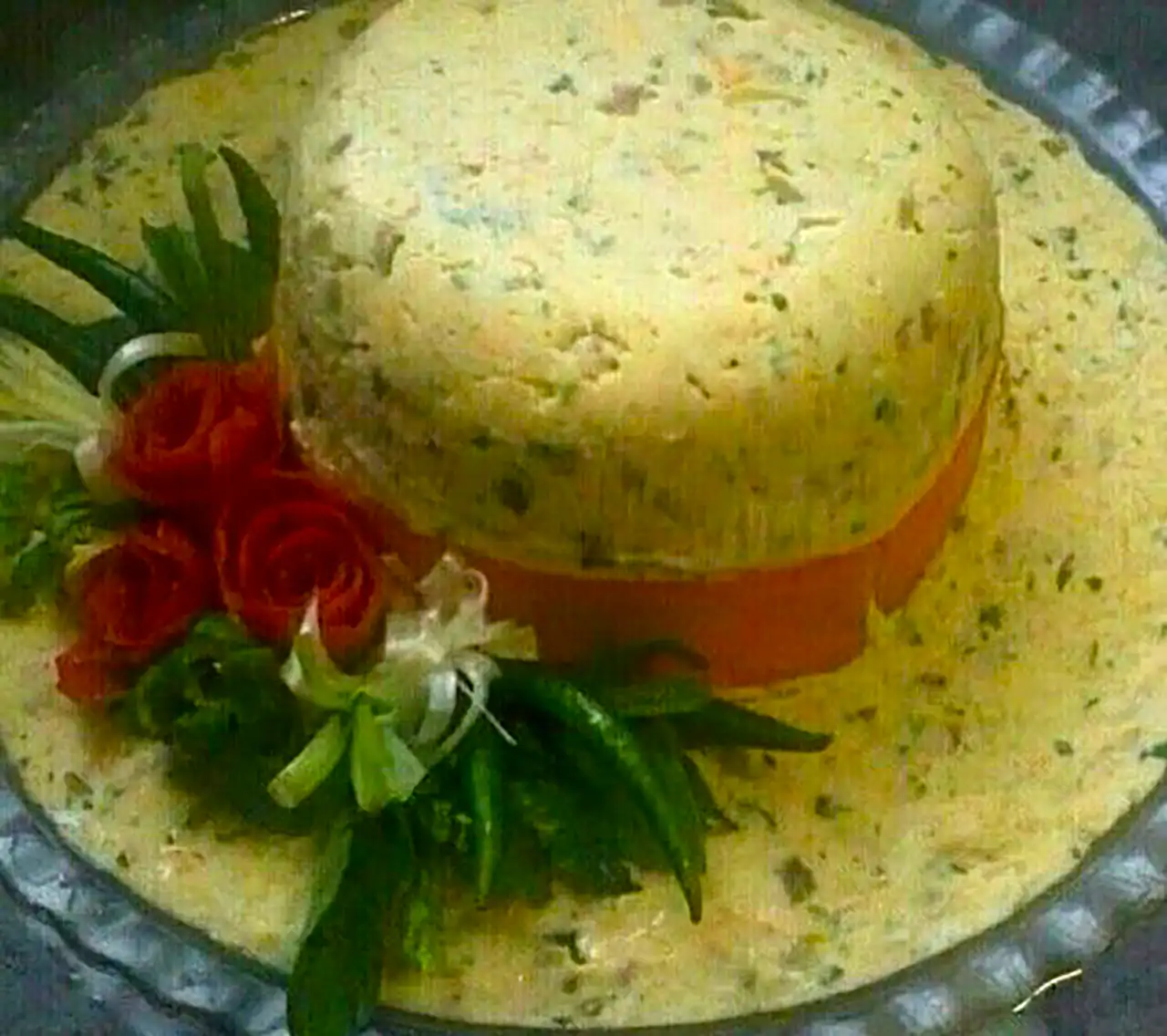 تزئین سالاد الویه