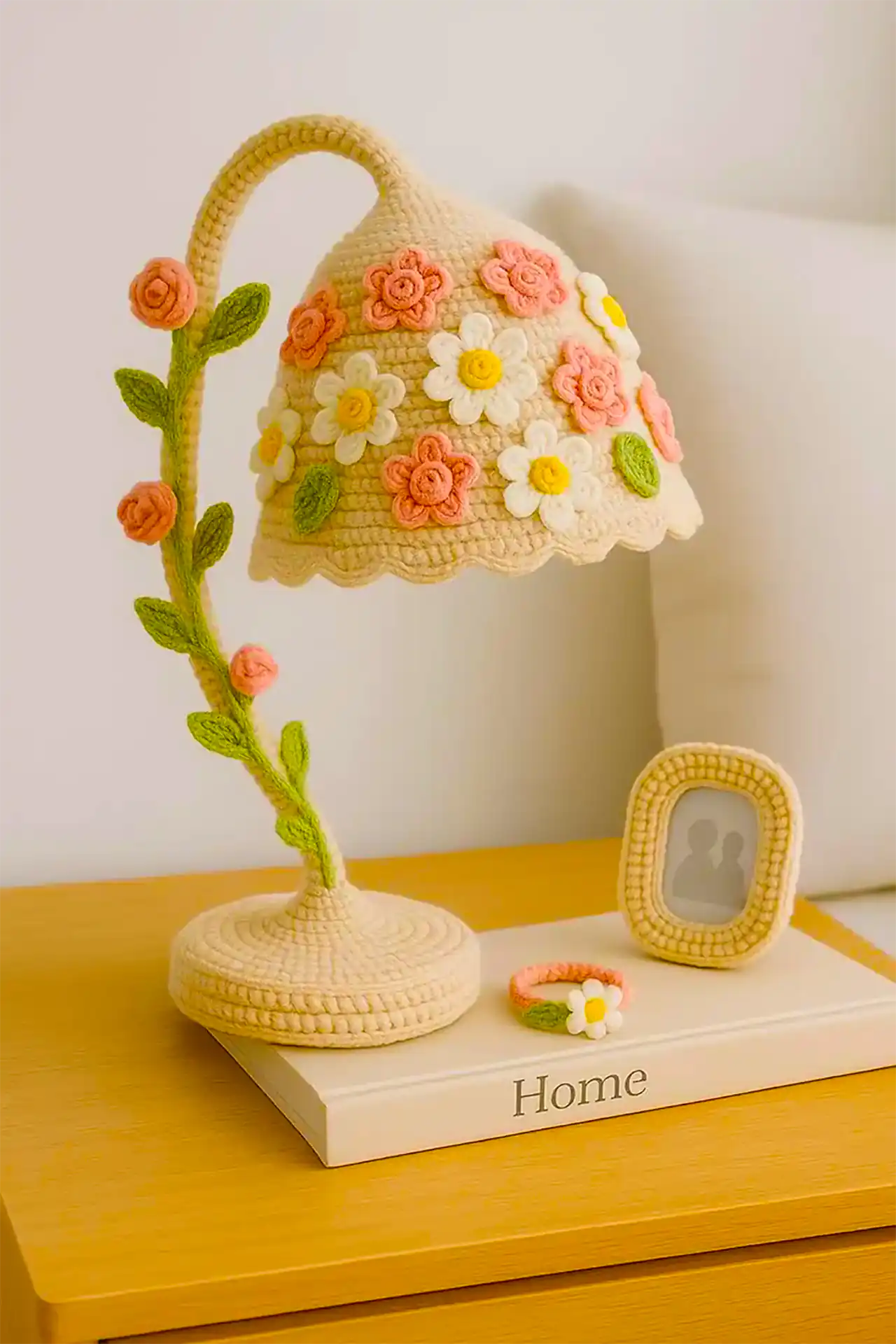 آباژور فانتزی بافتنی