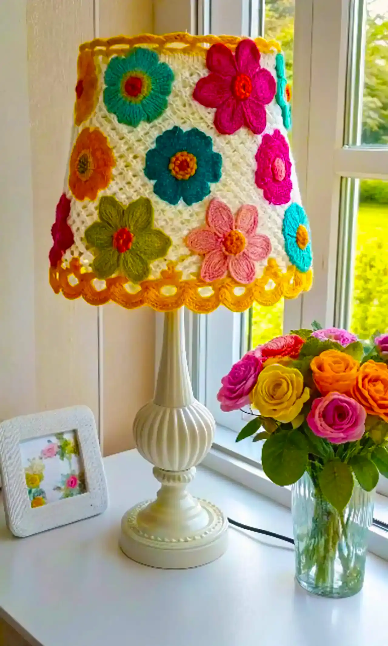 آباژور فانتزی بافتنی