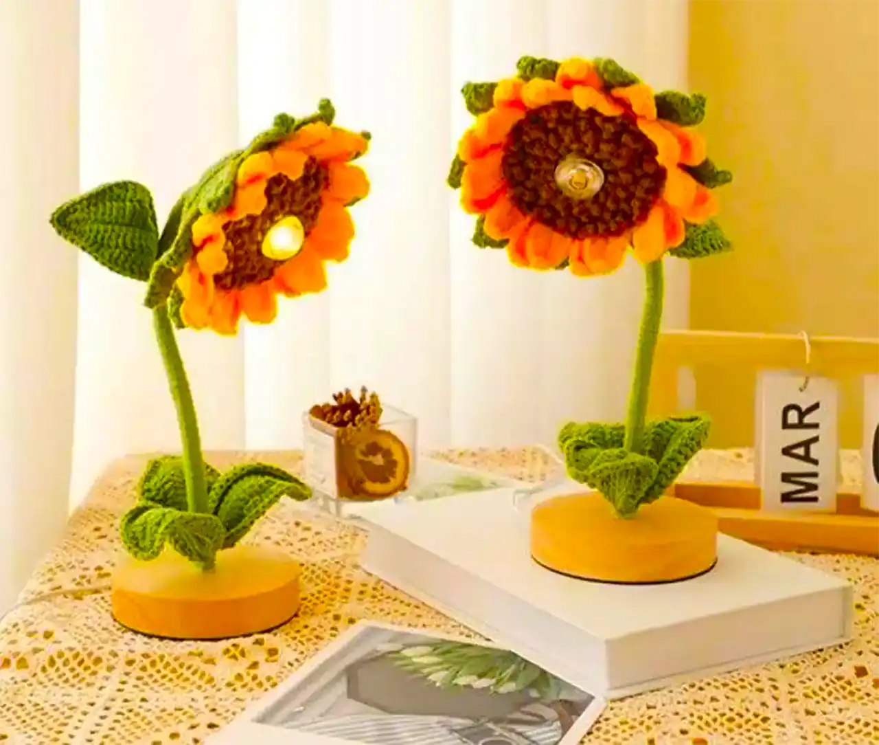 آباژور فانتزی بافتنی