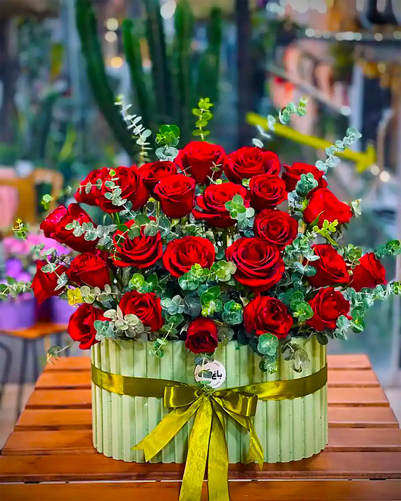 باکس گل رز قرمز