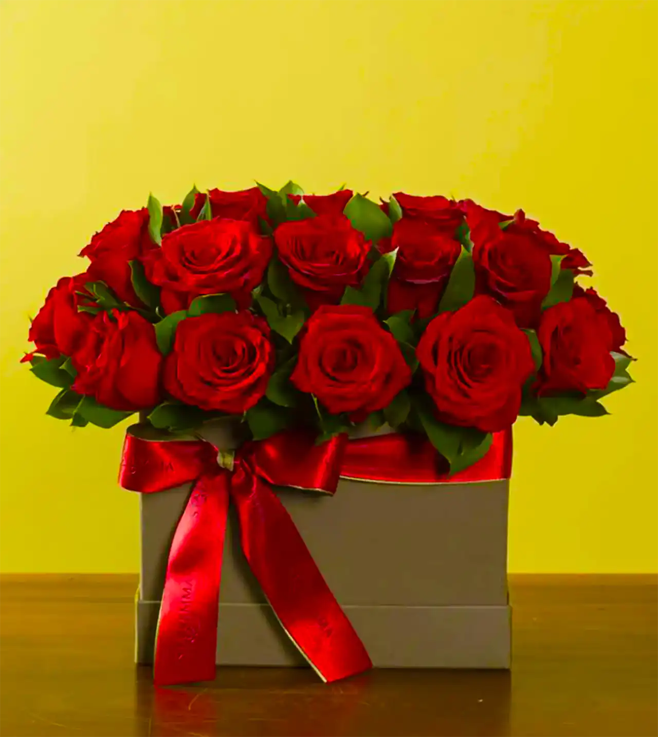 باکس گل رز قرمز