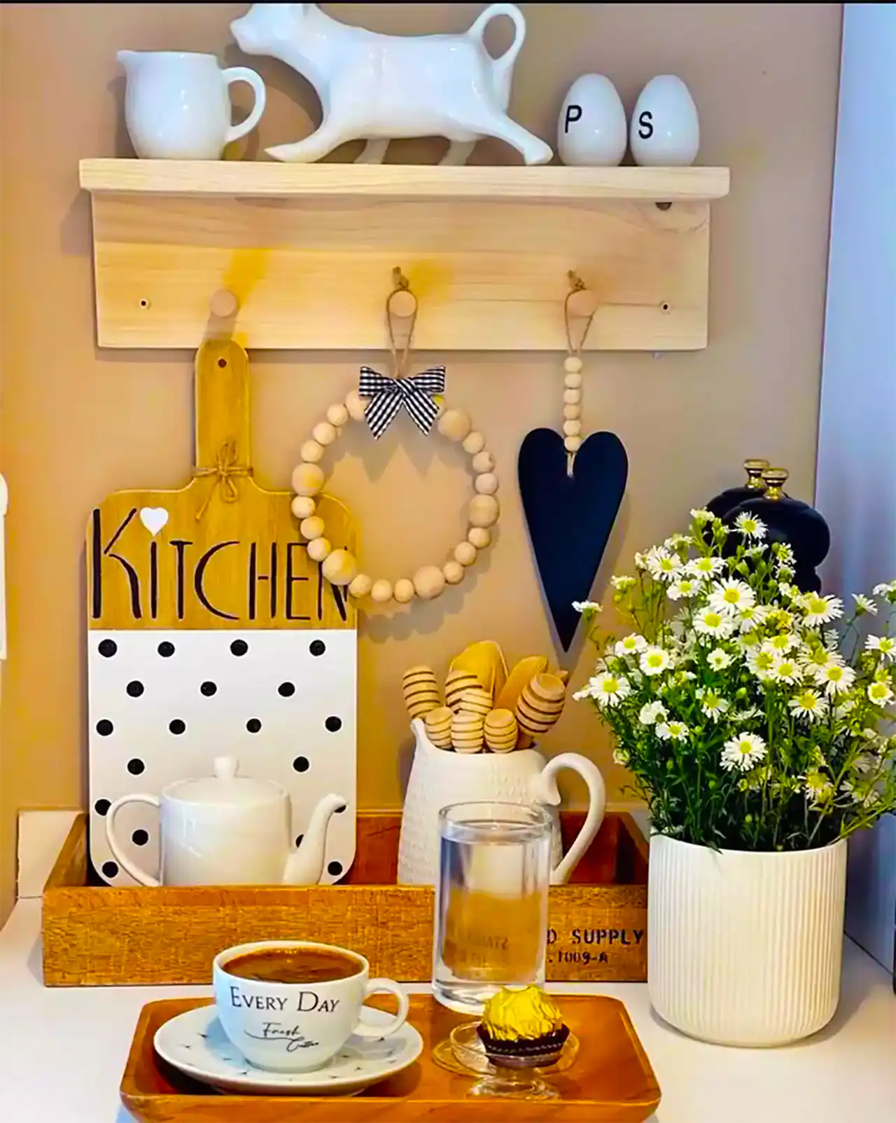 چیدمان کنار گاز مدرن