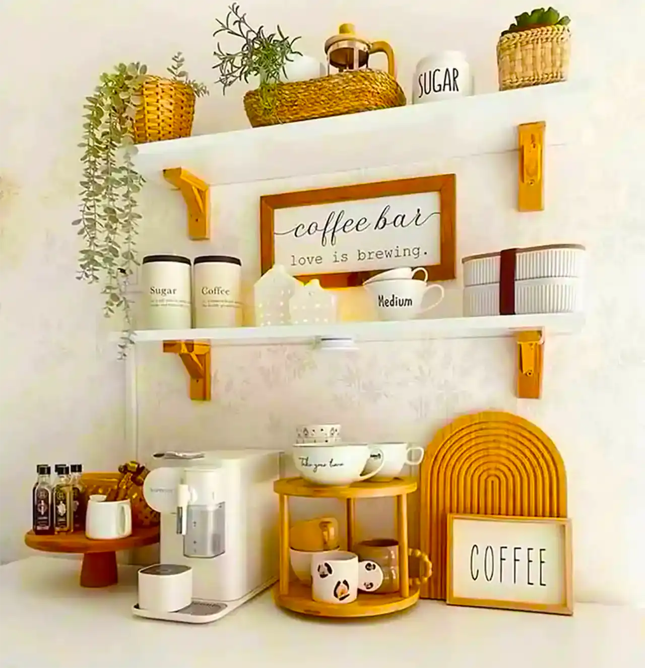 چیدمان کنار گاز مدرن