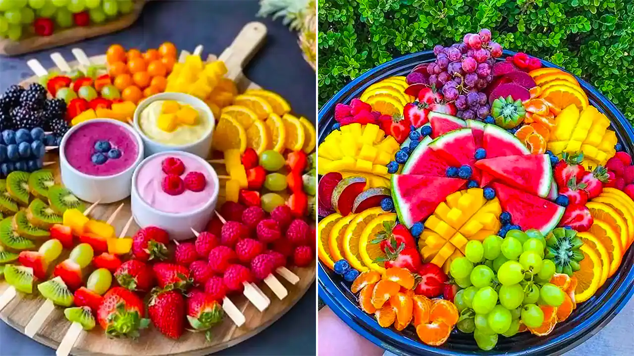 دیزاین بشقاب میوه