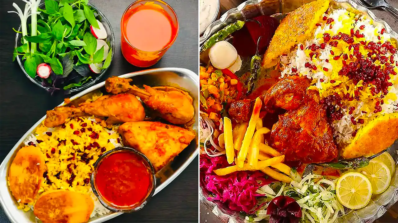 دیزاین زرشک پلو با مرغ