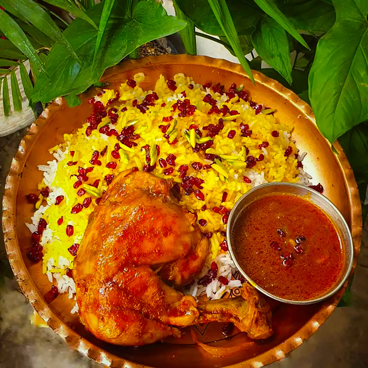 دیزاین زرشک پلو با مرغ