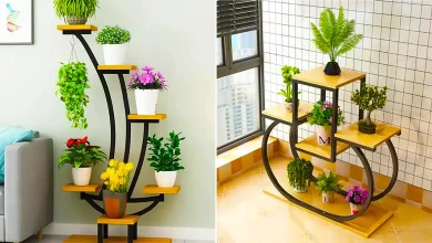 استند گلدان شیک