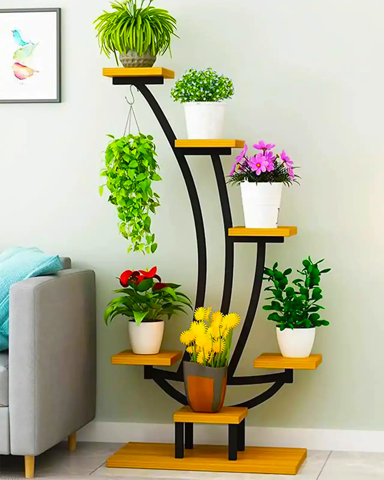 استند گلدان شیک