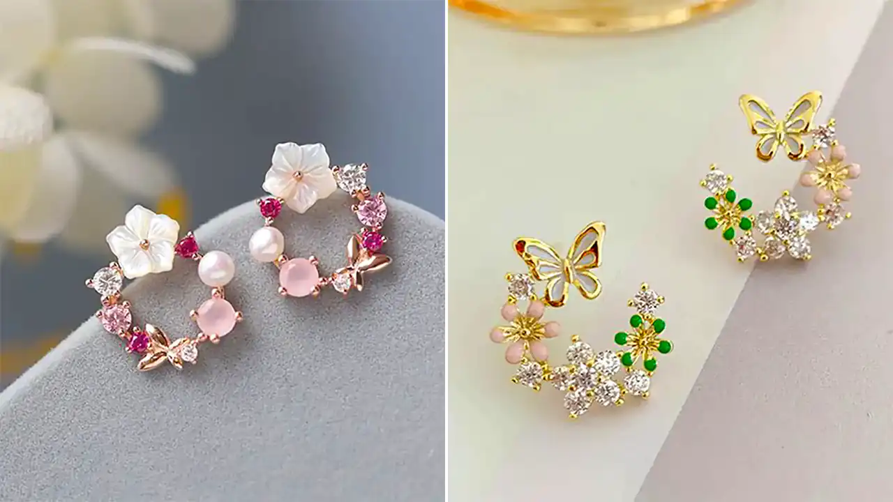 گوشواره فانتزی مینیمال