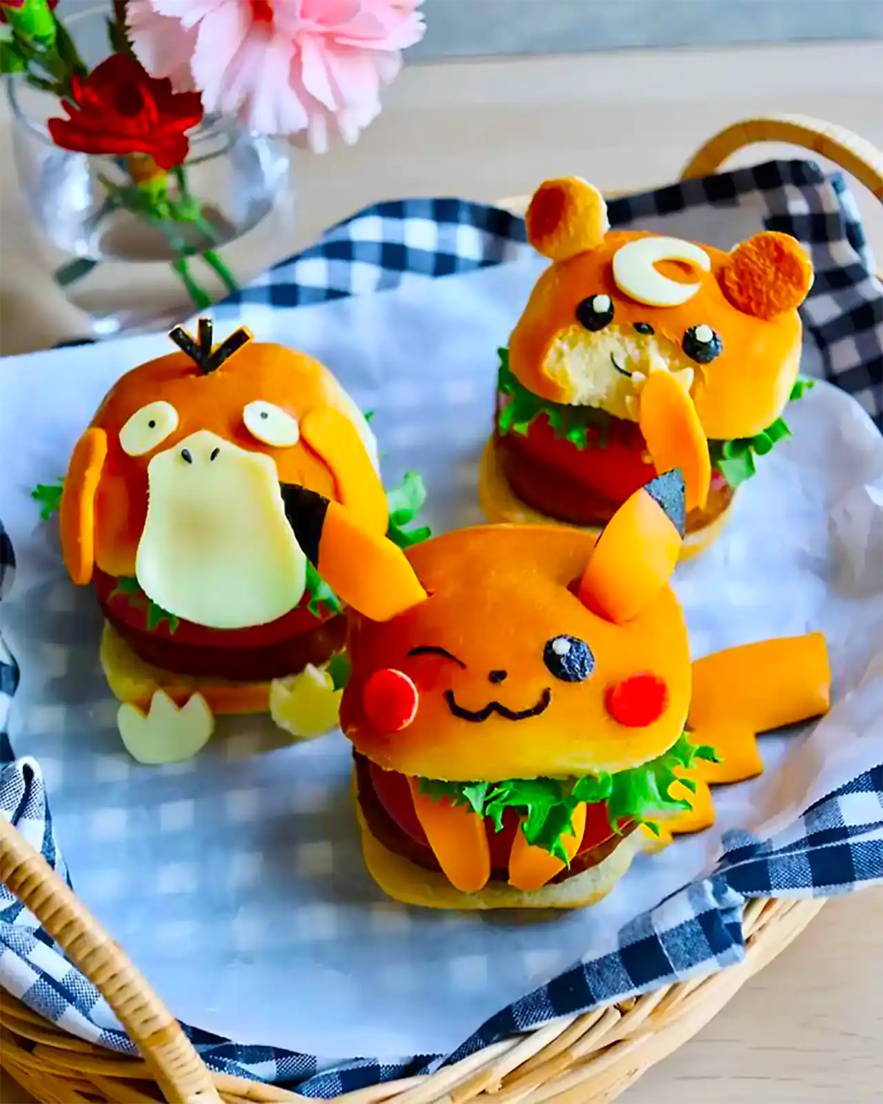 همبرگر فانتزی کودکانه