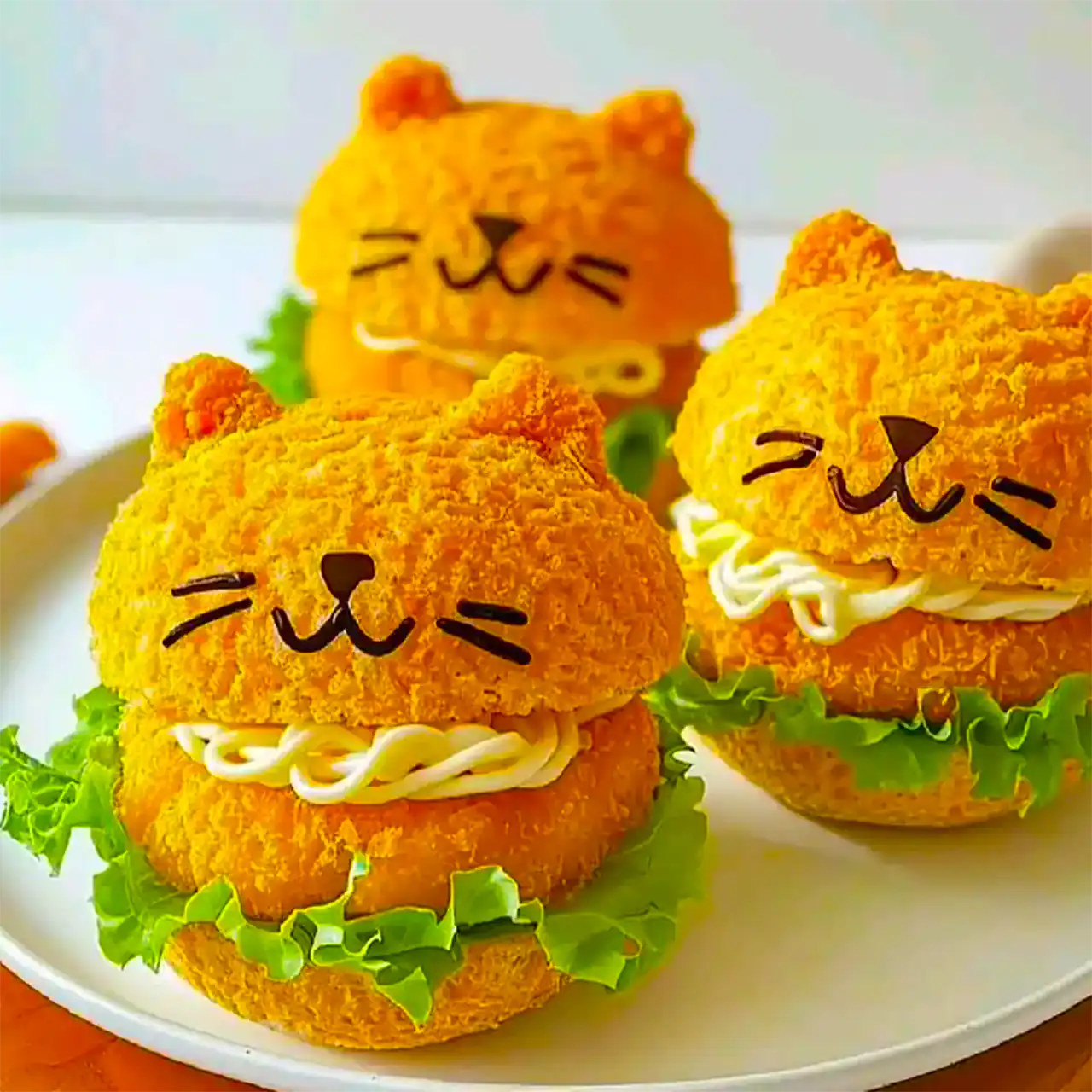 همبرگر فانتزی کودکانه