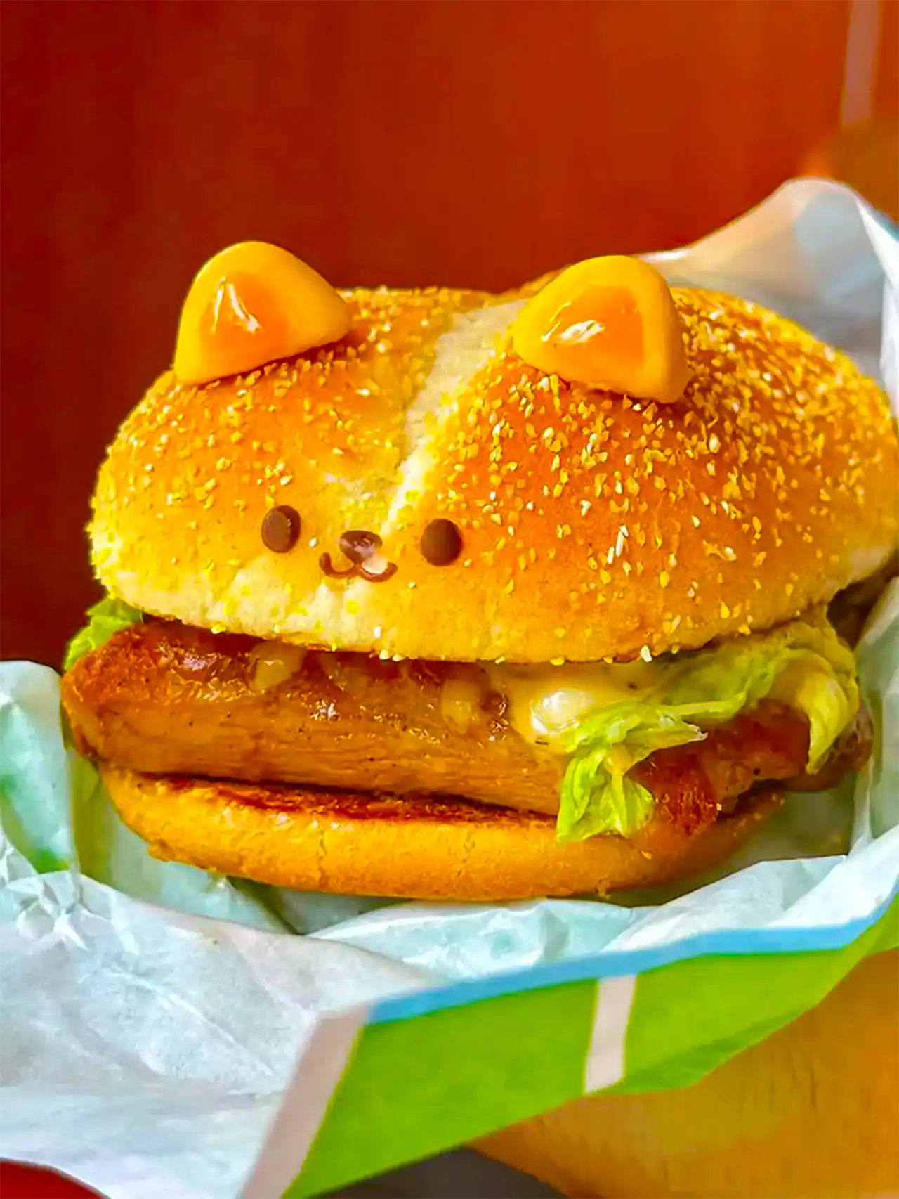 همبرگر فانتزی کودکانه