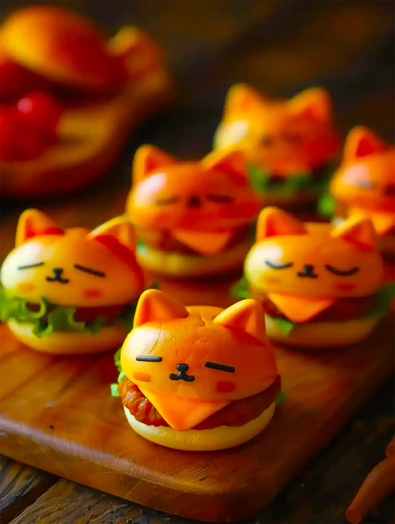 همبرگر فانتزی کودکانه