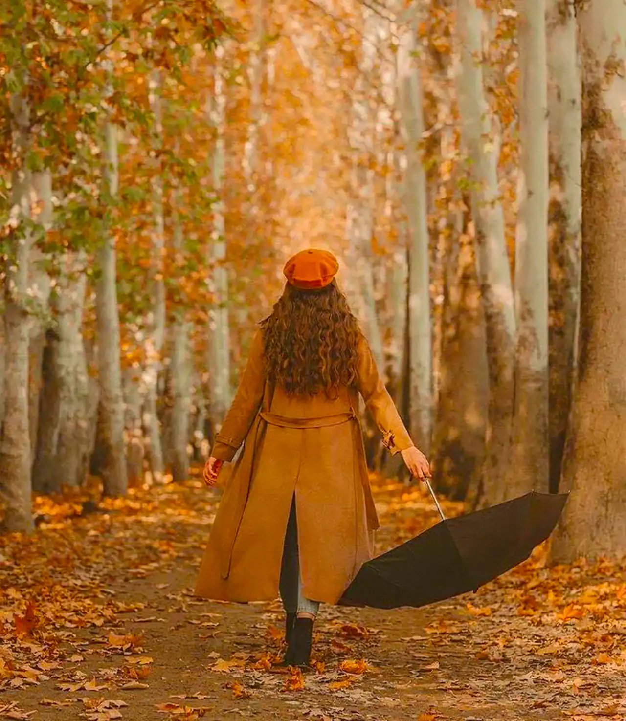 ایده عکس پاییزی دخترانه