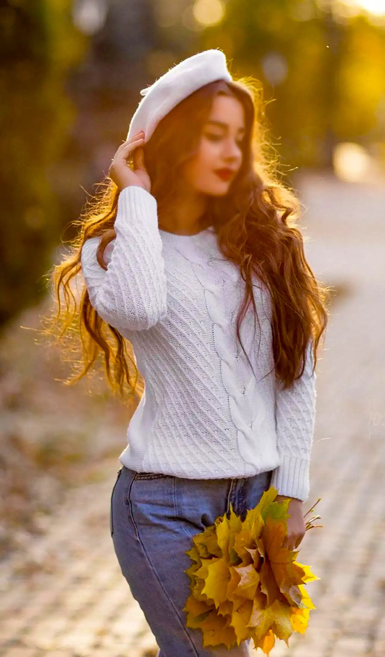 ایده عکس پاییزی دخترانه