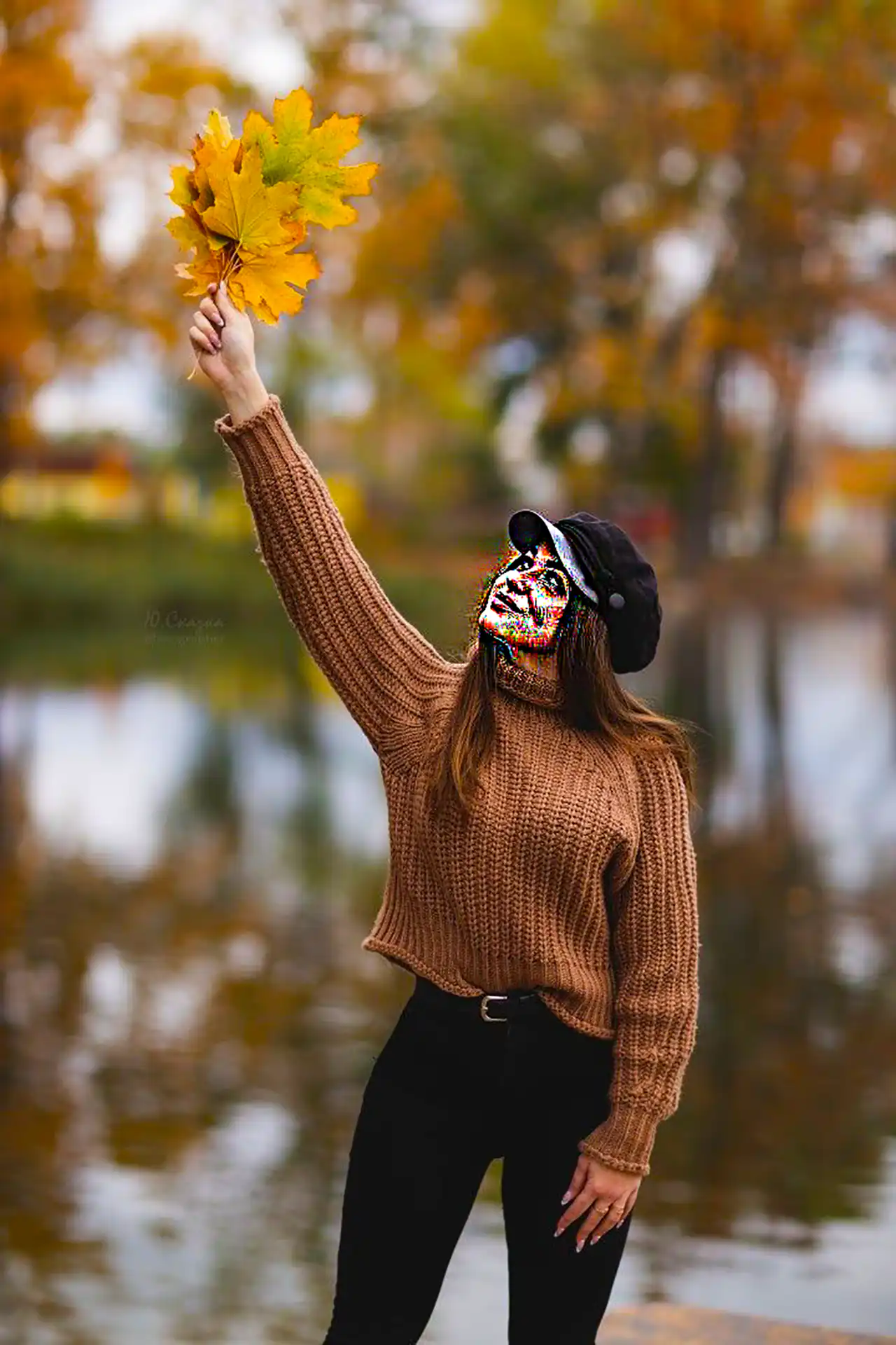 ایده عکس پاییزی دخترانه