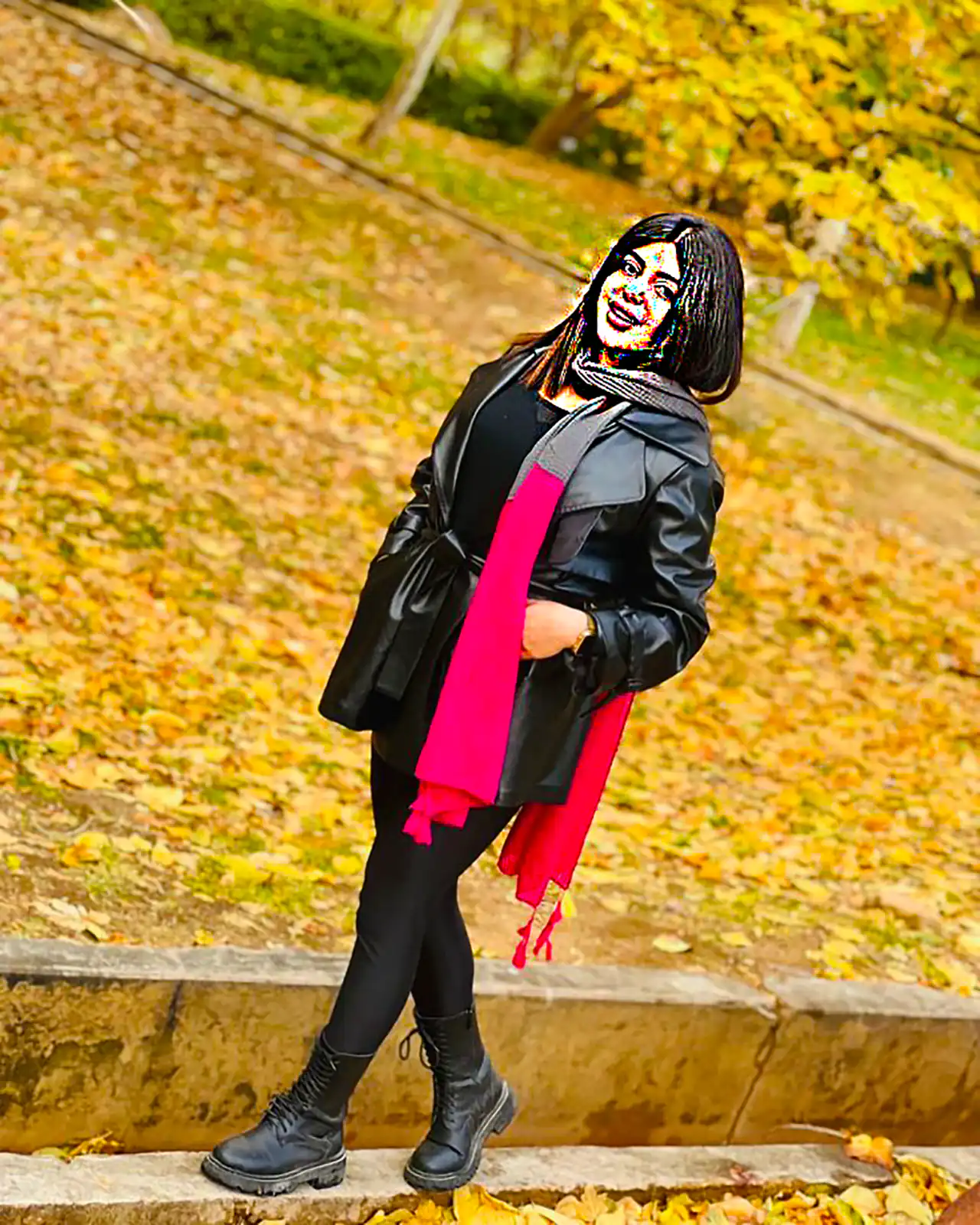 ایده عکس پاییزی دخترانه