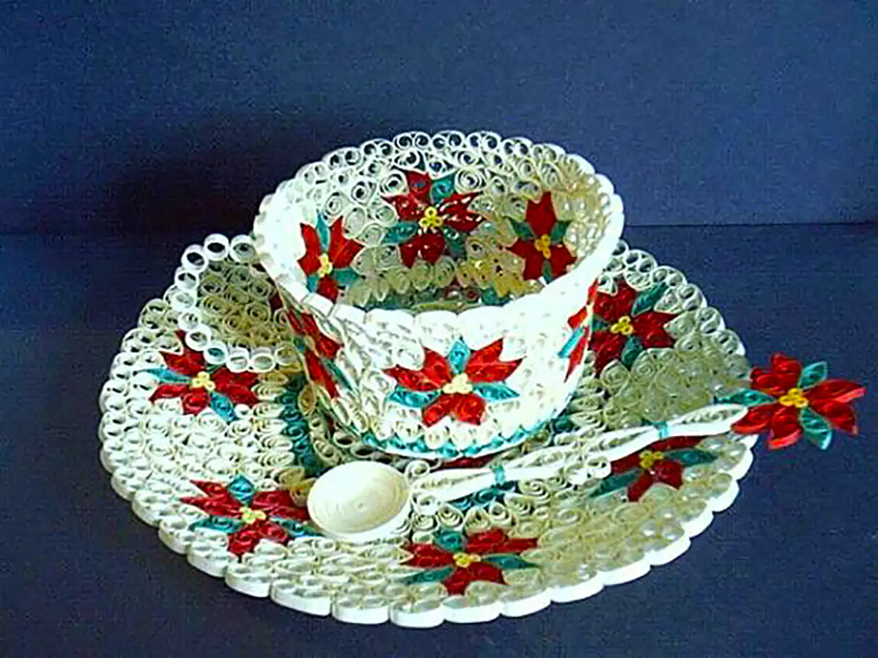 کاردستی کاغذی فنجان