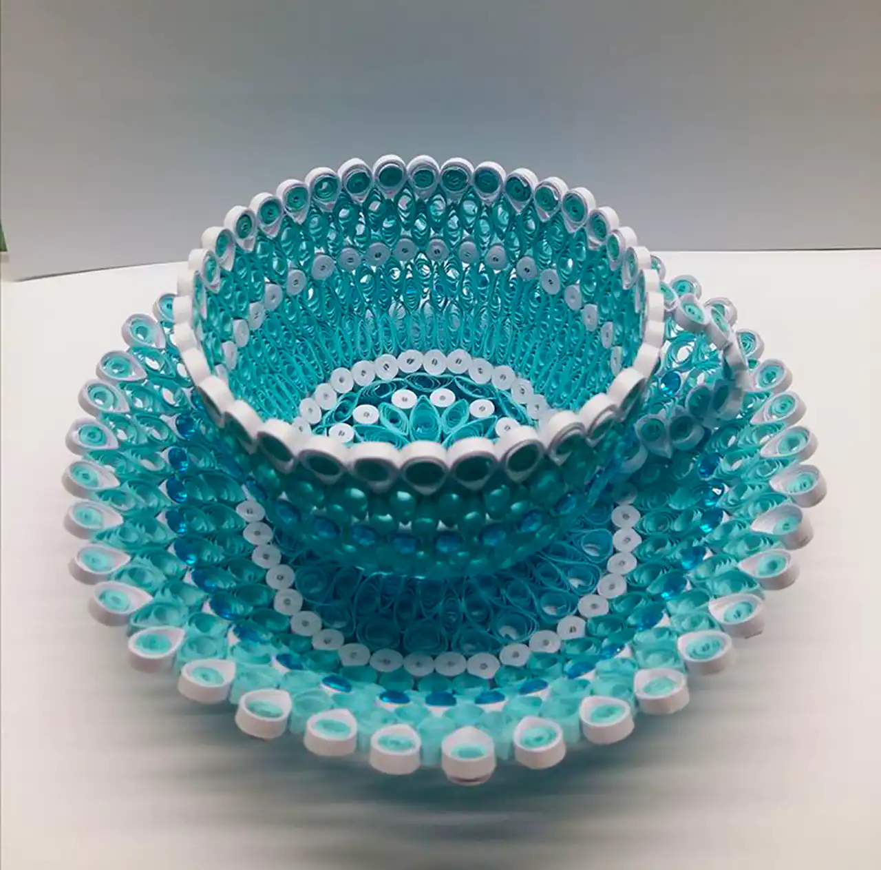 کاردستی کاغذی فنجان