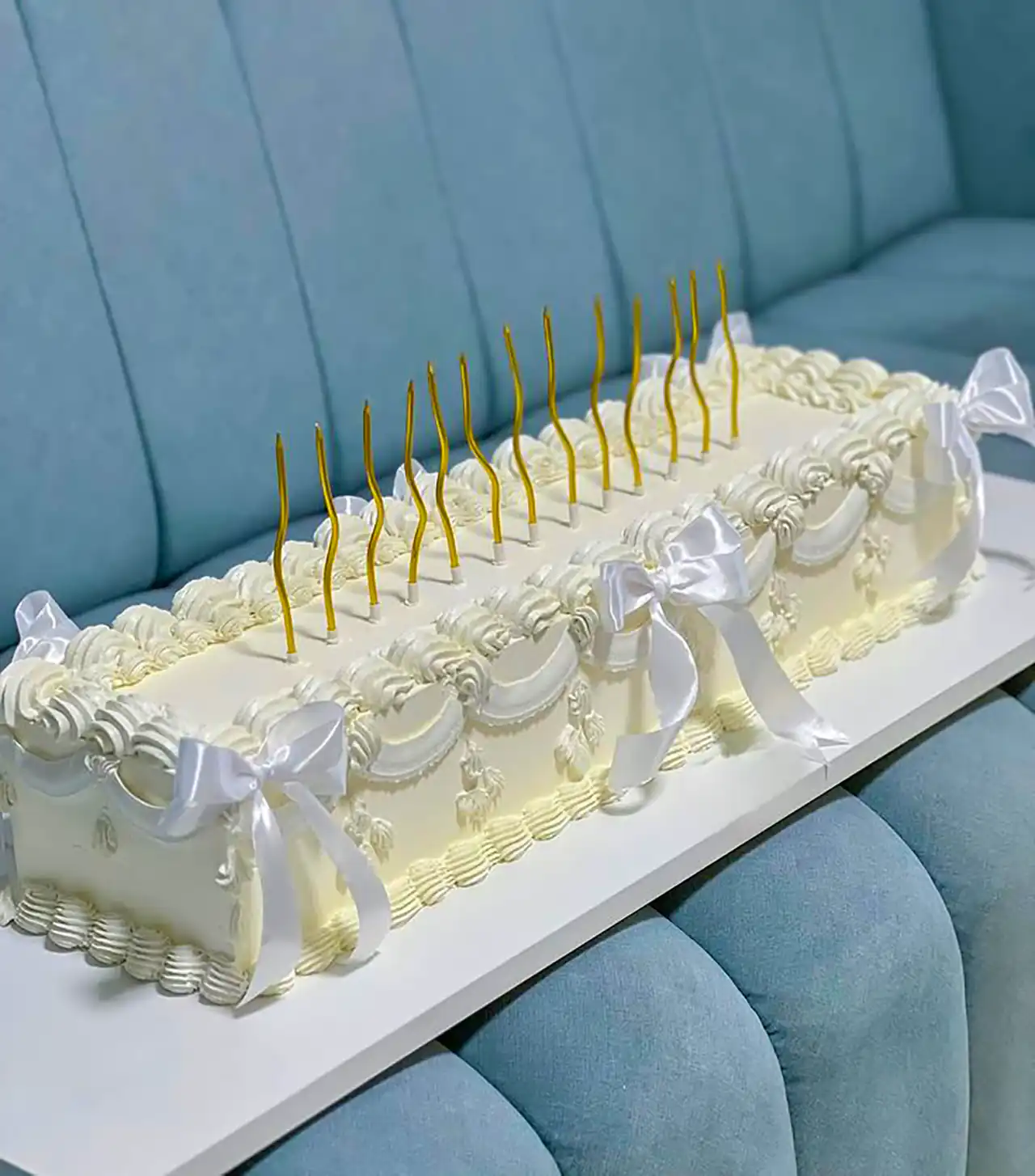 کیک مستطیلی جشن