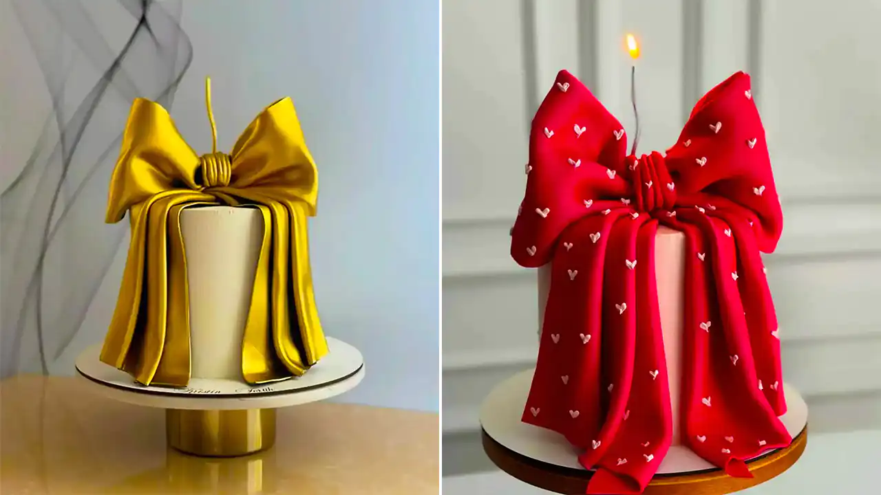 کیک پاپیونی شیک