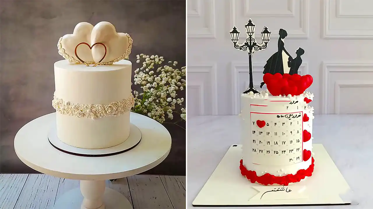 کیک سالگرد ازدواج خاص