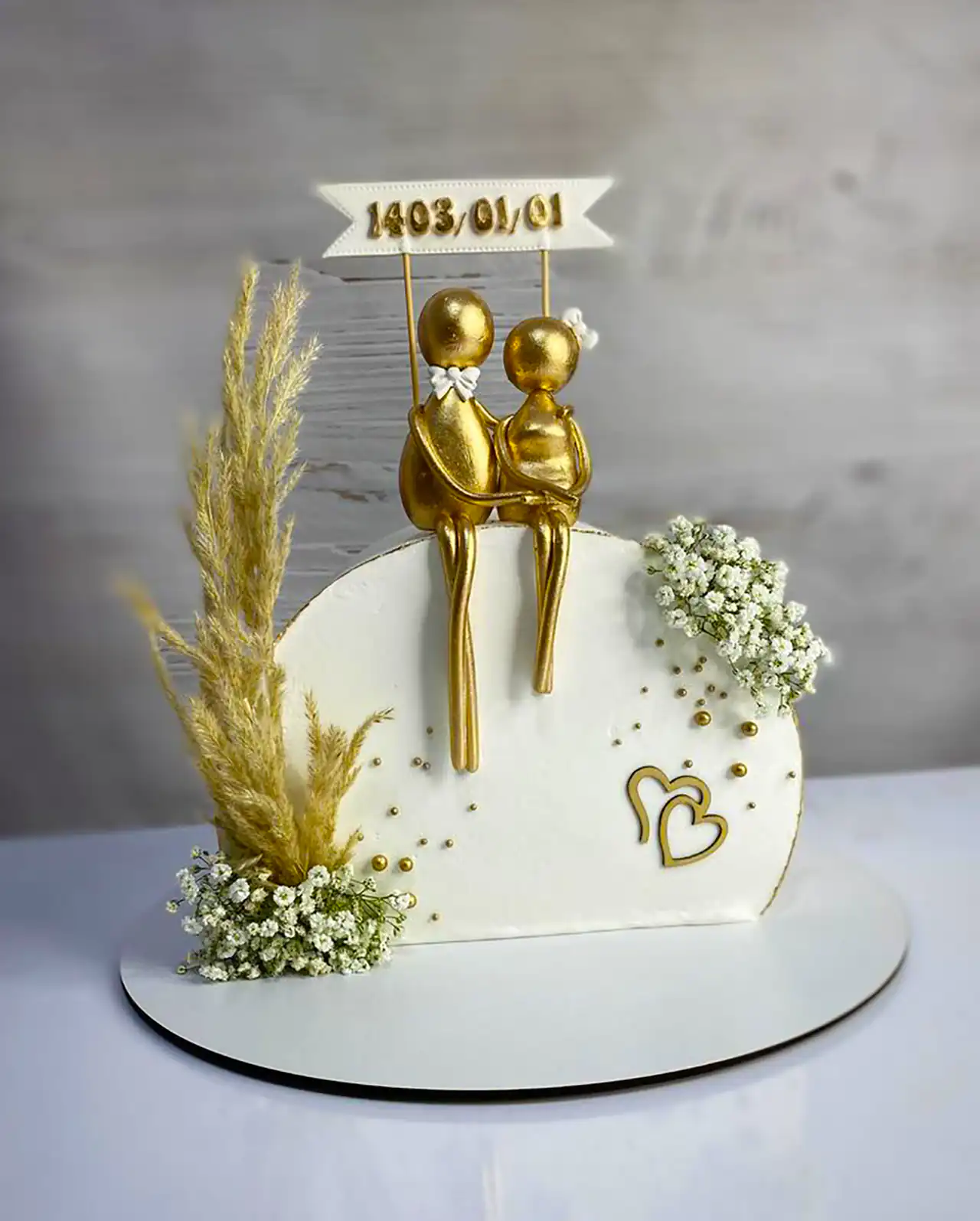 کیک سالگرد ازدواج خاص