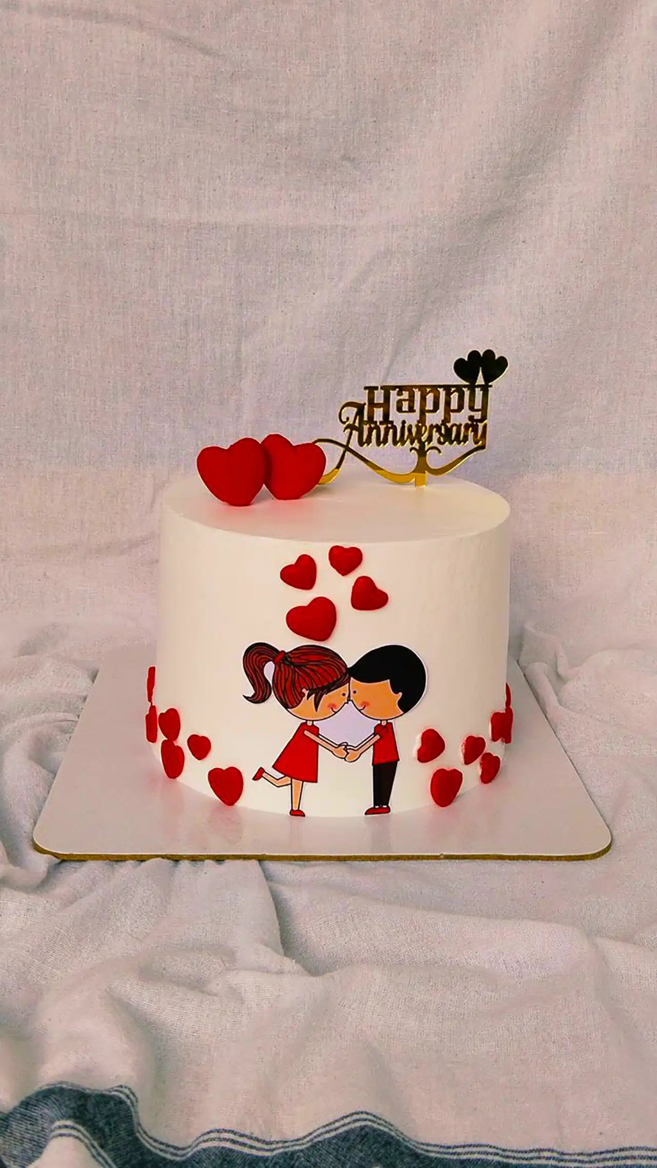 کیک سالگرد ازدواج خاص