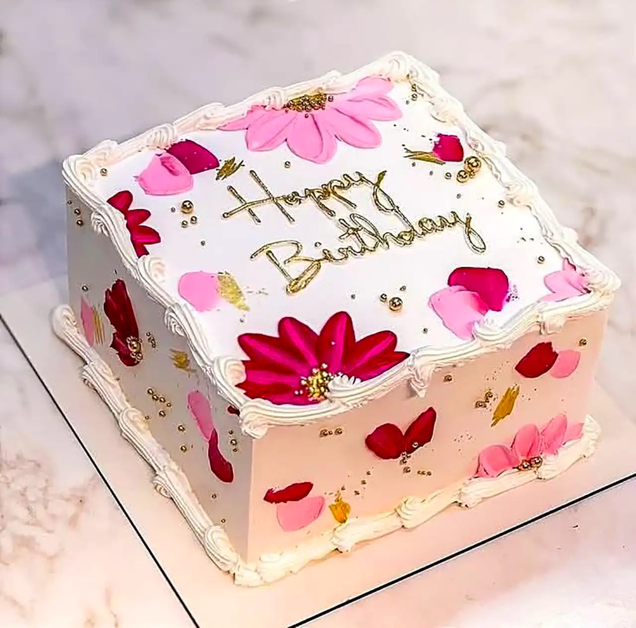 کیک تولد فانتزی دخترانه