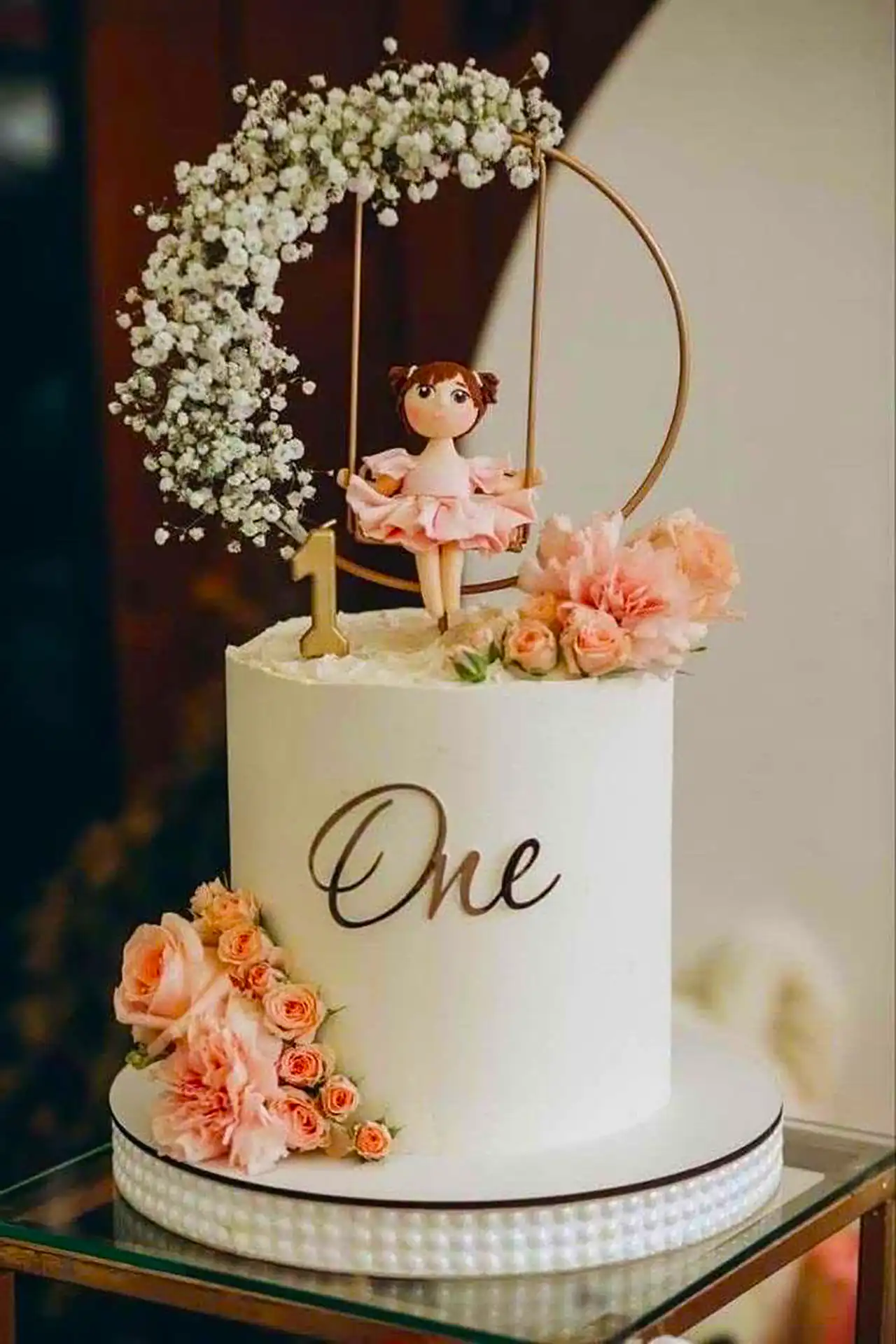 کیک تولد فانتزی دخترانه