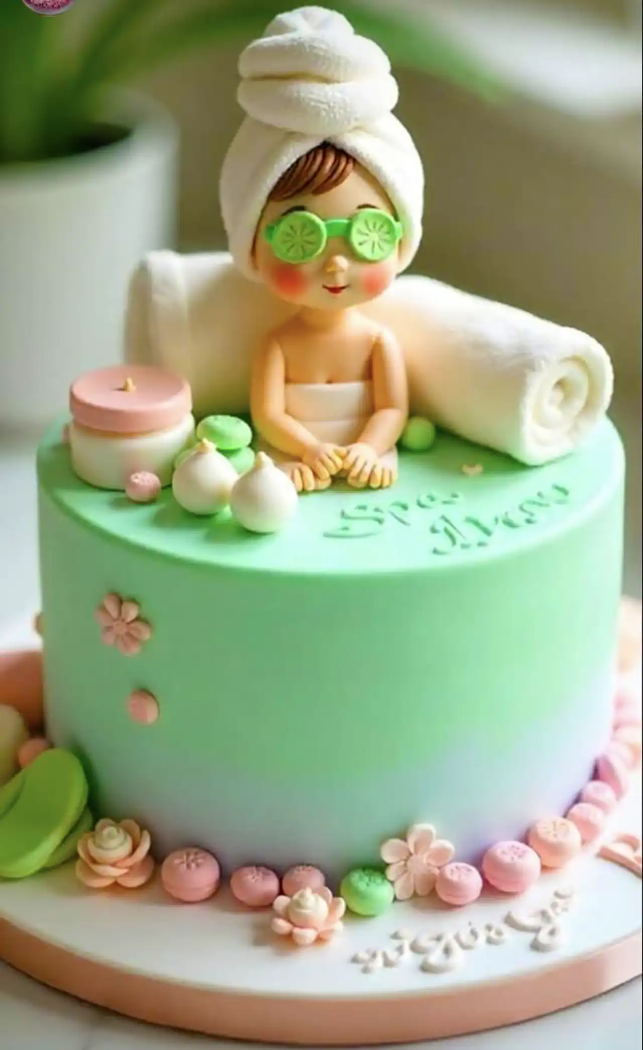 کیک تولد فانتزی دخترانه