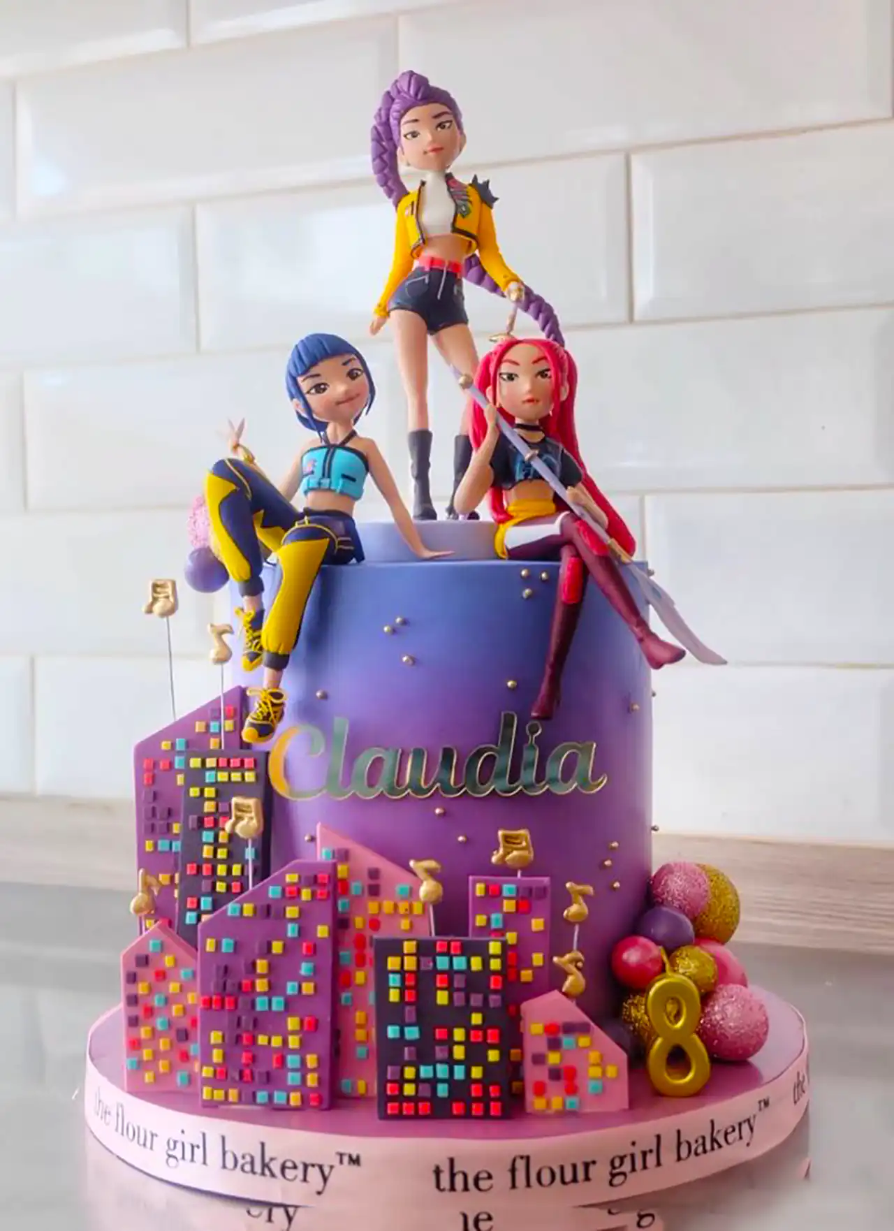 کیک تولد فانتزی دخترانه