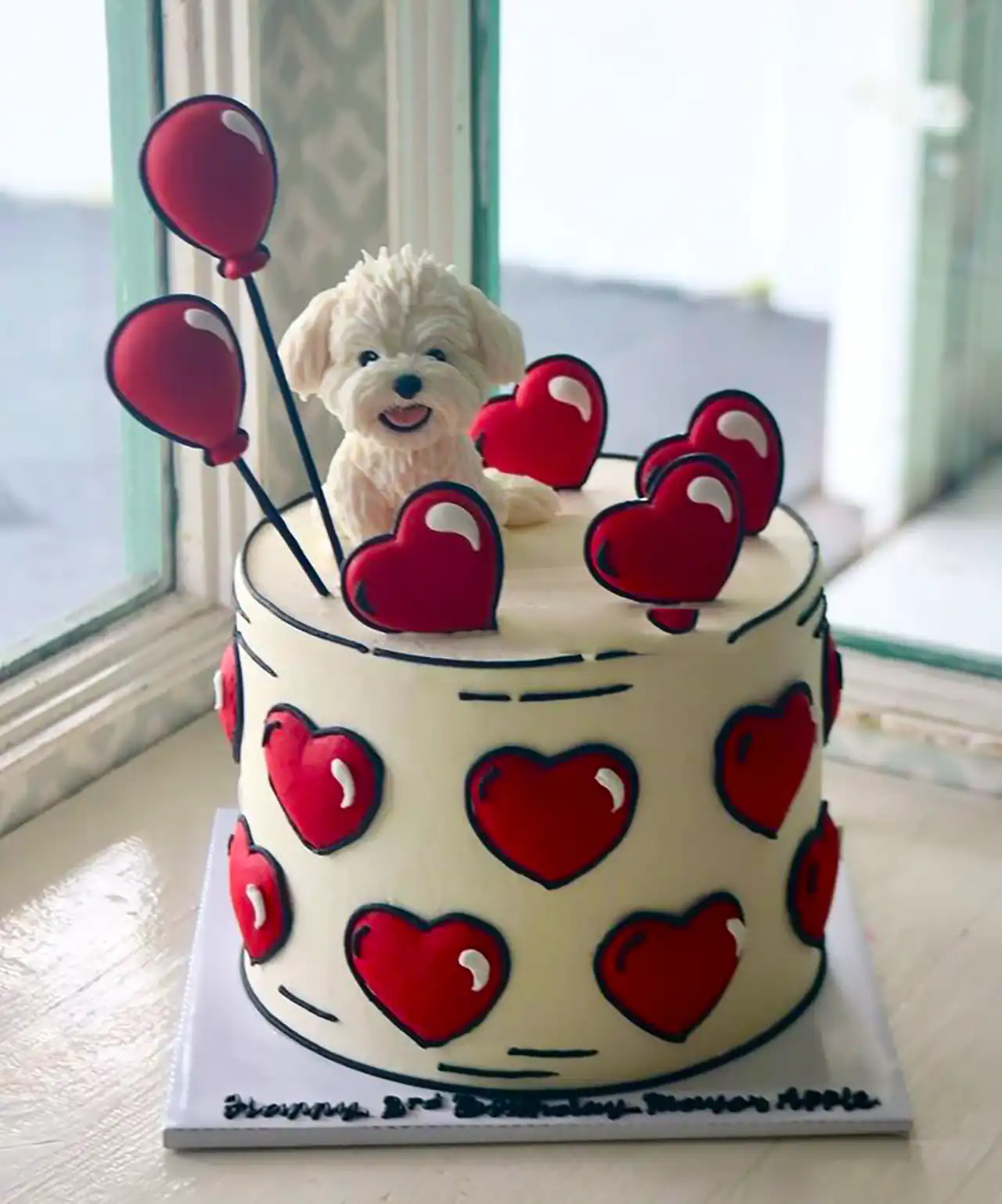 کیک تولد فانتزی دخترانه