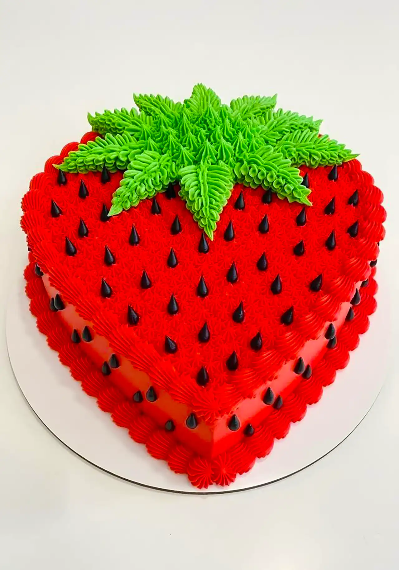 کیک تولد قلبی