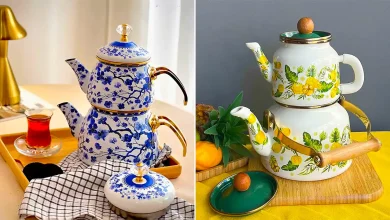 کتری قوری ست جهیزیه