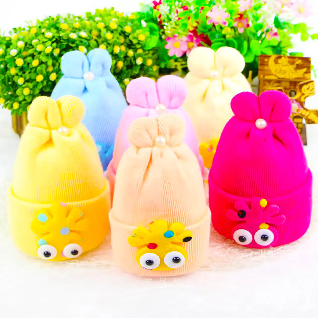 کلاه پاییزی نوزادی