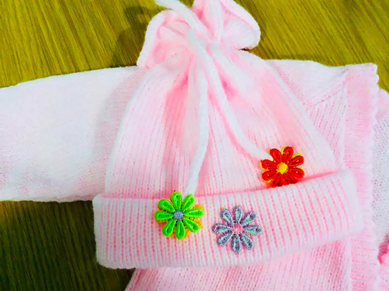 کلاه پاییزی نوزادی