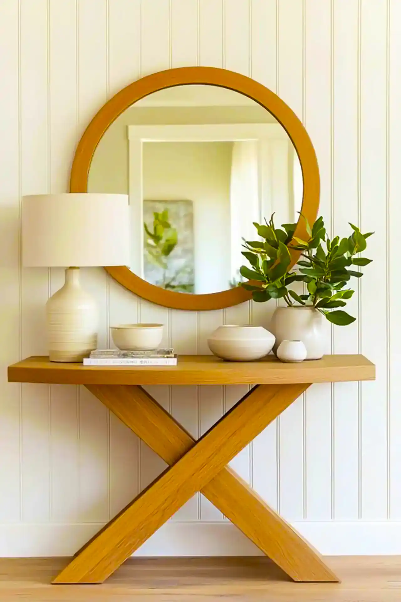 کنسول چوبی بوهو شیک